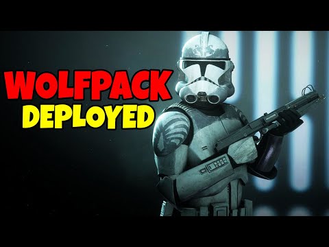 WOLFPACK Clones Enter the BATTLEFIELD! - Star Wars BFII: Road to Max Rank 6