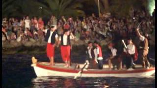 preview picture of video 'Gusarska bitka Omiš / Pirate battle Omis'