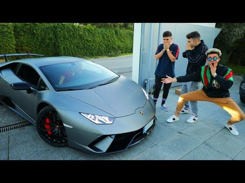 I ARRIVE AT THE SKUAD MANSION WITH MY NEW CAR AS A SURPRISE! - AlphaSniper97