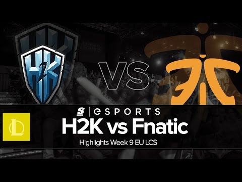 Highlights: H2K vs FNC (EU LCS Summer W9D2 Tie Breaker)