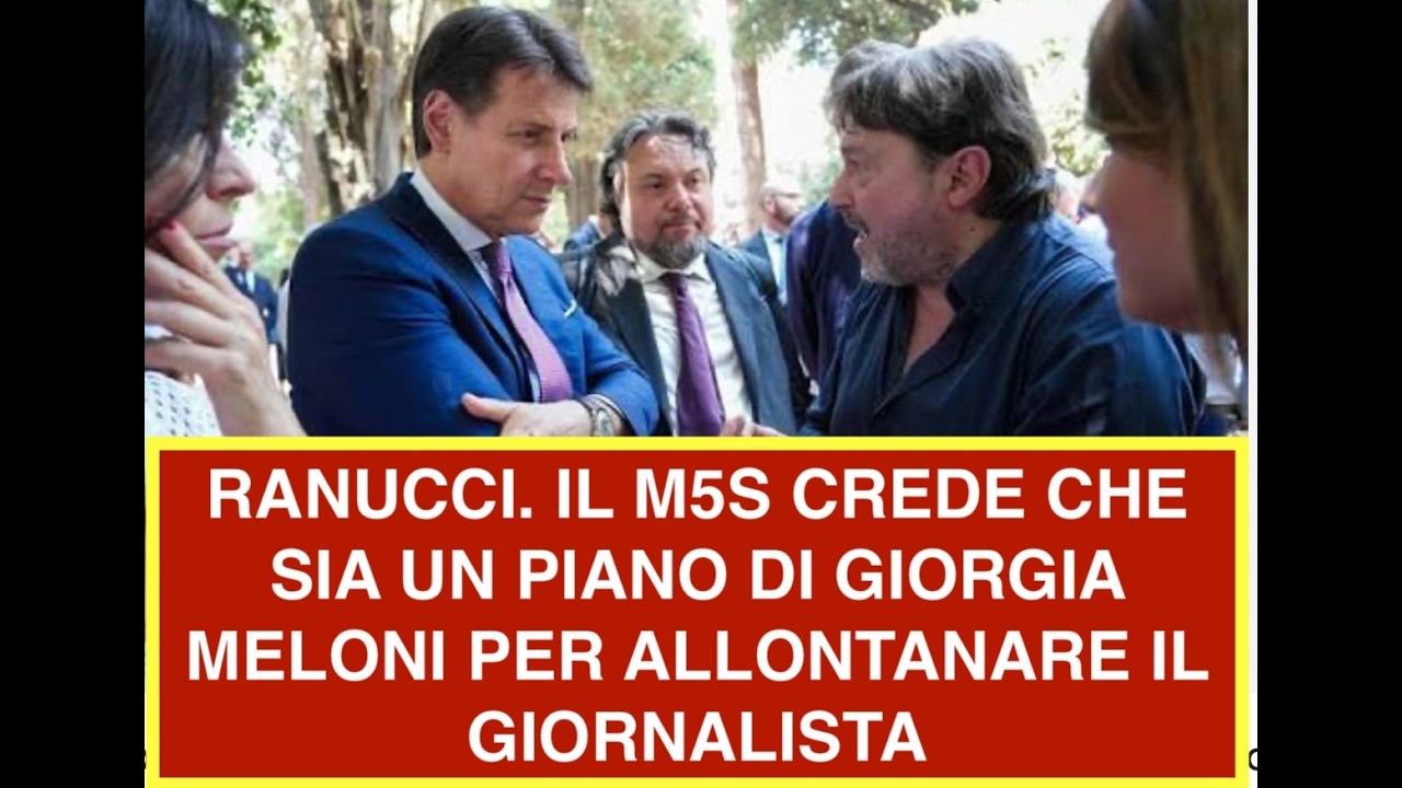 RANUCCI LAVITOLA? M5S: UN PIANO DI GIORGIA MELONI PER ALLONTANARE IL GIORNALISTA