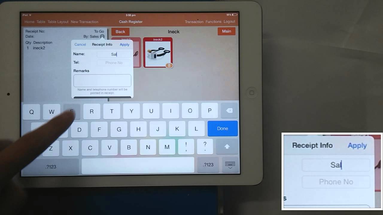 Mobi record customer