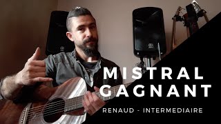 Renaud - Mistral gagnant - Tuto Guitare (Intermy©diaire)