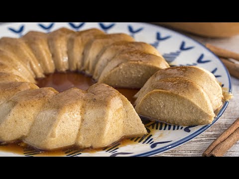 Flan de CALABAZA ¡SIN HORNO y Saludable!