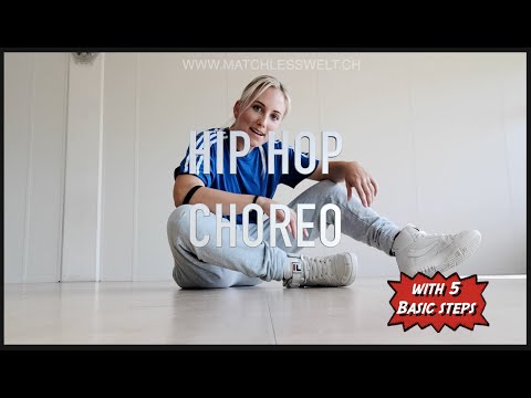 Hip Hop Choreo Beginners with 5 basic steps only