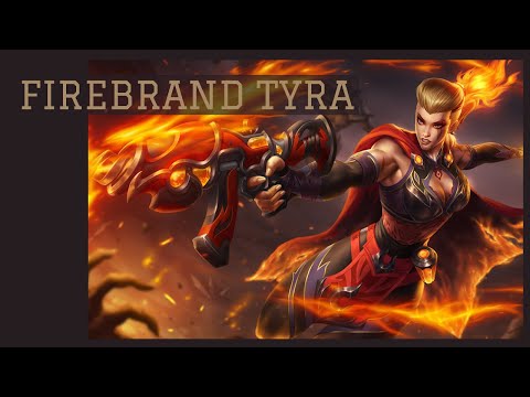NEW TYRA SKIN: FIREBRAND | Paladins Malaysia