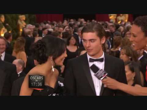 Zac Efron + Vanessa Hudgens - Oscar Red Carpet Intro + Interview