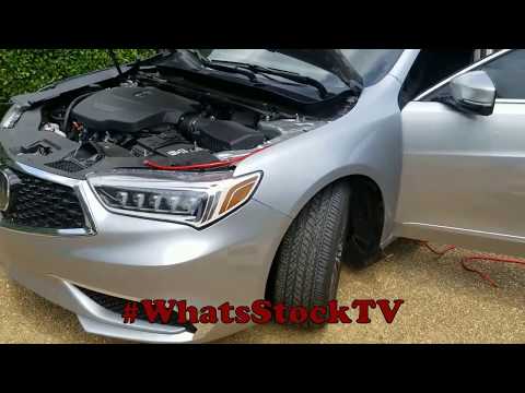 Acura TLX 2020 How to Run Amp Wire Through Firewall