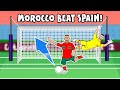⚽️MOROCCO vs SPAIN: Penalty Shoot-Out⚽️ (World Cup 2022 Last 16)