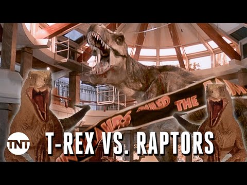 T-Rex Rescue Scene [CLIP] | Jurassic Park | TNT