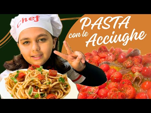 Pasta acciughe / alici, pomodorini e mollica. Ricetta scaccomatto ๐ฎ๐น recipes