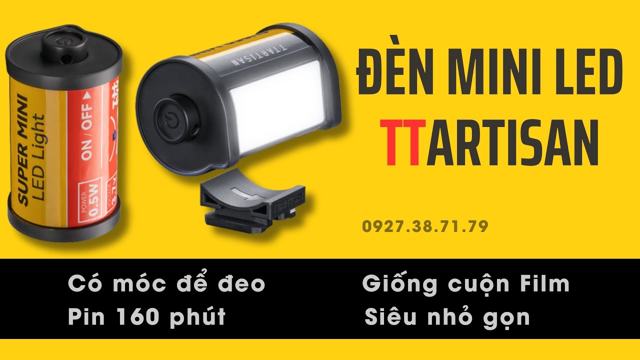 Video Đèn Led trợ sáng TTArtisan Super Mini Led Light
