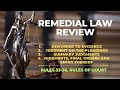 RULES 33 TO 36: DEMURRER TO EVIDENCE | KINDS OF JUDGMENTS | REMEDIAL LAW REVIEW