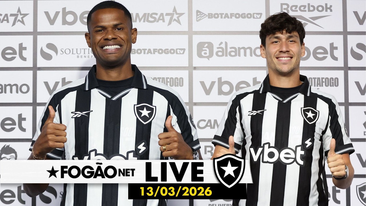 LIVE | Júnior Santos e Ferraresi são apresentados no Botafogo; reforços podem estrear