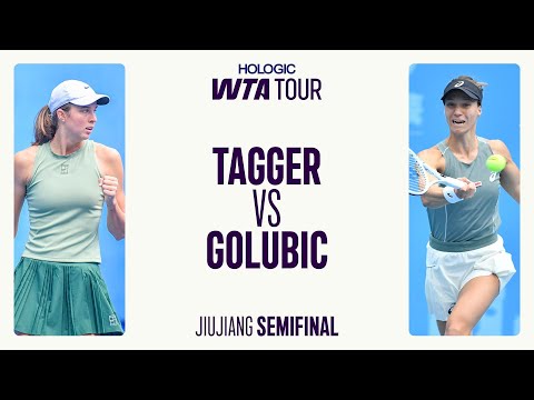 Lilli Tagger vs. Viktorija Golubic | 2025 Jiujiang Semifinal | WTA Match Highlights
