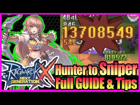 Road to SNIPER Guide!! Equipment, Skill with Tips Included!! [Ragnarok X Next Generation]