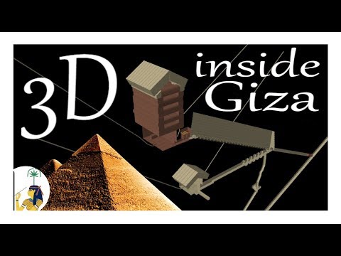 Giza Complex dimensions (Great Pyramid measurements, Secrets of the Egyptian Pyramids, 3D tour)