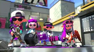 初のウデマエX・ガチエリア編【スプラトゥーン2実況】