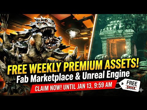 Don’t Miss These FREE Unreal Engine Assets (Jan 2026)