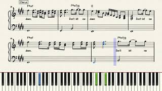 Don&#39;t Let Me Down - The Beatles | Piano Sheet Music (w/solo)