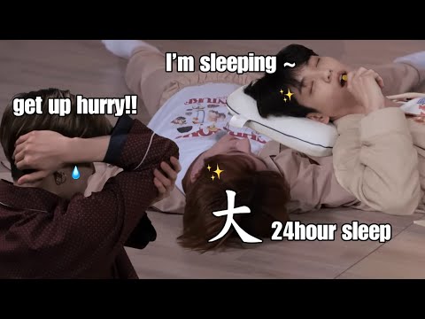 txt sleeping crazy challenge | funny moments | hahaha | part 1