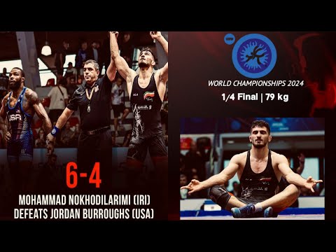 End of an ERA? Jordan BURROUGHS Falls to NOKHODI in EPIC 79kg Match!