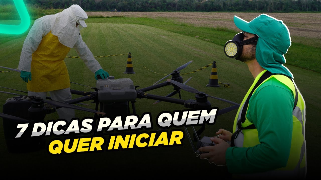 7 DICAS PARA QUEM QUER TRABALHAR NO MERCADO DE DRONES AGRÍCOLAS