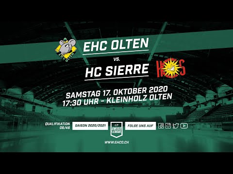17.10.2020 EHC Olten - HC Sierre 1:5