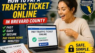 How to pay a traffic ticket online in Brevard County