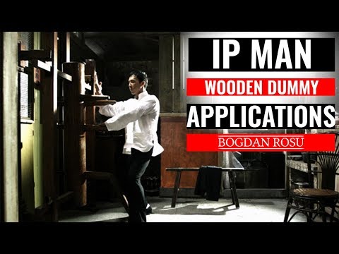IP Man Wooden Dummy Wing Chun Applications | Bong Tan Da