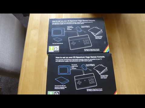 ZX Spectrum Vega comparison between First and Second Editions
