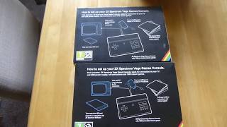 ZX Spectrum Vega comparison between First and Second Editions