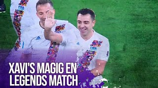 Xavi's magic goal in The Legends Match