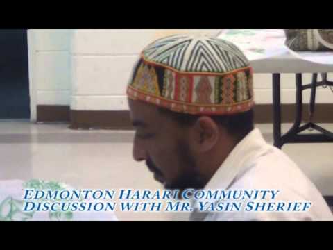 Edmonton Harari Community Discussion with Mr Yassin Sherief