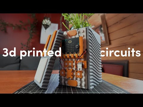 I 3D Printed Circuit Boards – To Water My Plants!