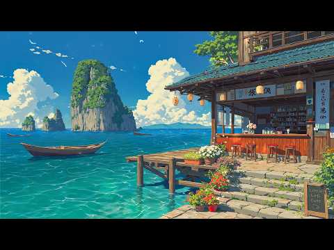 Ocean Vibes in Japan 🌊 Relaxing Lofi Playlist for Work, Focus & Unwind ✨ Summer Lofi