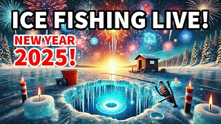 LIVE: Epic New Year's Ice Fishing Adventure 2025!