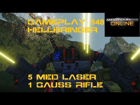 MWO: Gameplay #548 Hellbringer a.k.a. Der Gauss Bringer