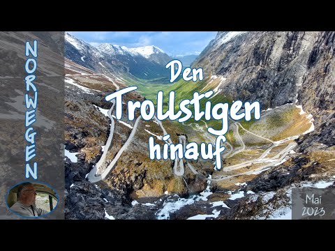 Den Trollstigen hinauf - unterwegs auf einer der traumhaft schönen Passstraßen Norwegens
