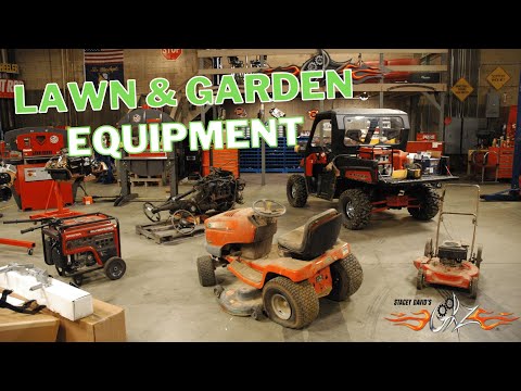 Lawn & Garden Equipment Maintenance, Stick Shift Swap, Exhaust Upgrades - Stacey David's Gearz S7 E7