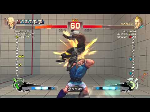 toshizo1978 [Gen] vs hiroshiabel [Abel] SSF4 Arcade Edition