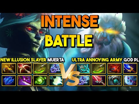 SUPER INTENSE BATTLE | New Illusions Slayer Muerta Vs. Ultra Annoying Illusions Phantom Lancer