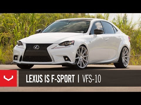 Lexus IS F-Sport | "Tastefully Modified" | Vossen Hybrid Forged VFS-10