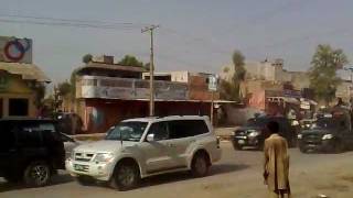preview picture of video 'Nawaz Shareef Protocol in Sargodha'