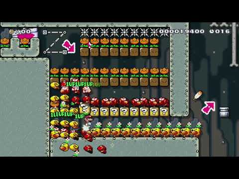20s♥　ZR【;;΄点΄】?　∂[θρθ #] ぜぃーあーぅ by だいすきだZEN*〆 - Super Mario Maker - No Commentary 1bo