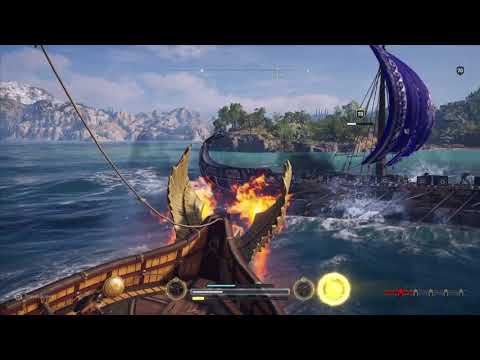 The new large ship flamethrower/greek fire Assassin's Creed® Odyssey
