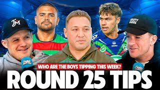 Who Are The Boys Tipping This Week? | Round 25 NRL Tips With Josh Morr