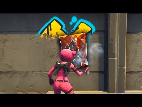 Spray Over Different Carbide Or Omega Posters Location Fortnite - spray over different carbide or omega posters location fortnite week 6 challenges