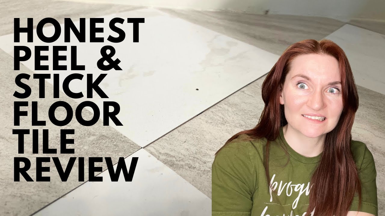 An *Honest* Peel and Stick Floor Tile Review
