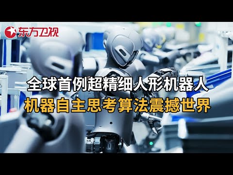全球首例超精细人形机器人来自中国! 完成机器人自主思考算法震撼全世界! #上海制造 CLIP